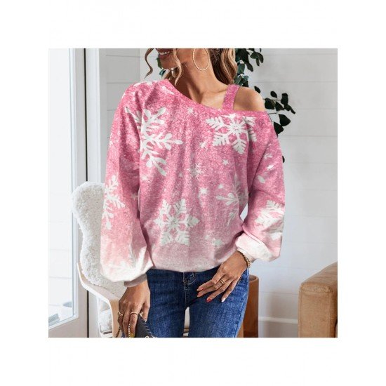  2022 Casual Gradient Women's Long Sleeve Sweater