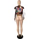 New Fashion Women Patchwork Pattern Baseball Coats