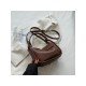  2022 PU Pure Color Shoulder Bag For Women