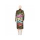 Camouflage Patchwork Casual Fall Long Coats