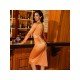 Designer Cut Out Ladies Slit Long Sleeve Dresses