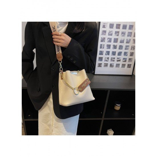 Shopping Street Removable Shoulder Bucket Shoulder Bags