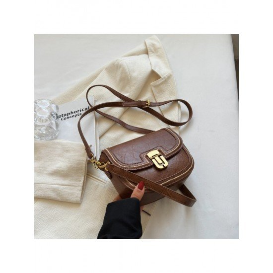 Vintage Brown Ladies Shoulder Bags