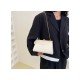  2022 PU Pure Color Women's Messenger Bag