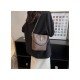  PU Casual Pure Color Messenger Bag