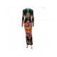 Stylish Printed Long Sleeve Maxi Dresses For Women