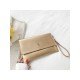 Pure Color Hasp Ladies Clutch Bags