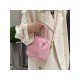  PU Pure Color Shoulder Bag For Women