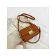  Pure Color Messenger Bag For Women