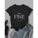 Simple Letter Printed Latest T Shirts For Women