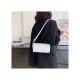 Alligator Print White Shoulder Bags For Ladies