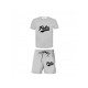  Summer Casual Letter Printing Men's Two-Piece