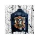 Skull Graphic Blue Denim Jacket Coats For Men