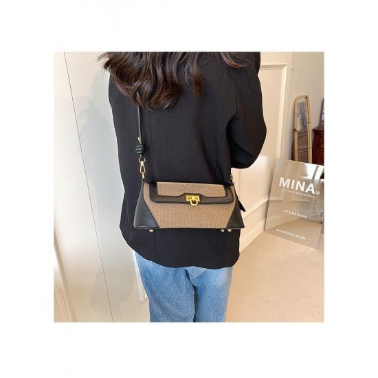  2022 Retro Style Contrast Color Women's Bag