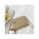 Casual Solid Rhombus Lattice Clutch Bag