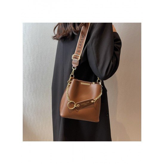 Shopping Street Removable Shoulder Bucket Shoulder Bags