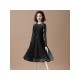  2022 Round Neck Women's Long Sleeve Dress