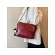  Fashion New PU Pure Color Women's Shoulder Bags