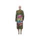 Fall Camouflage Letter Printed Long Coats For Women