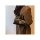  Fashion Crocodile Print PU Women's Bag