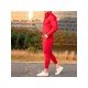  Men's Leisure Sports Pure Color Zipper Long Suit