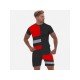  Leisure Sports Colorblock Short Suits For Men