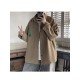  Loose Flower Waffle Men's Long Sleeve Jacket