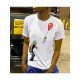  Men Casual Printing Short Sleeve T Shirt