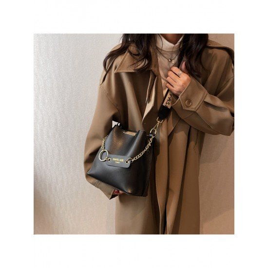 Shopping Street Removable Shoulder Bucket Shoulder Bags