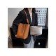  2022 PU Pure Color Large Capacity Women's Bags