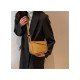  2022 PU Pure Color Shoulder Bag For Women