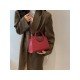  2022 Fashion PU Contrast Color Women's Satchels