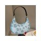 Ladies Cute Flowers Chain Canvas Shoulder Bags