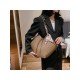  PU Plaid Large Capacity Women's Bag