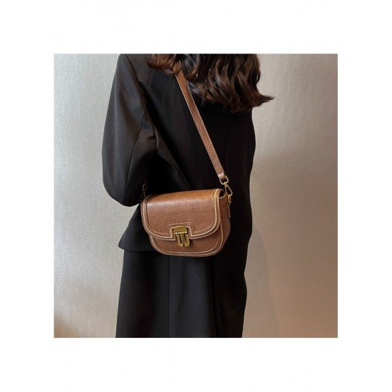 Vintage Brown Ladies Shoulder Bags