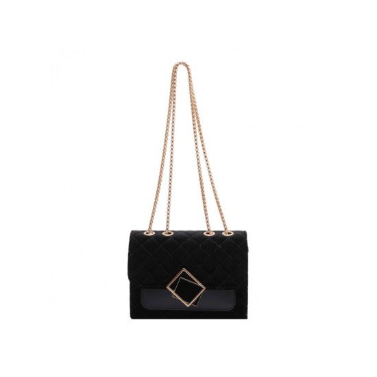 Ladies Street Rhombus Lattice Chain Shoulder Bags