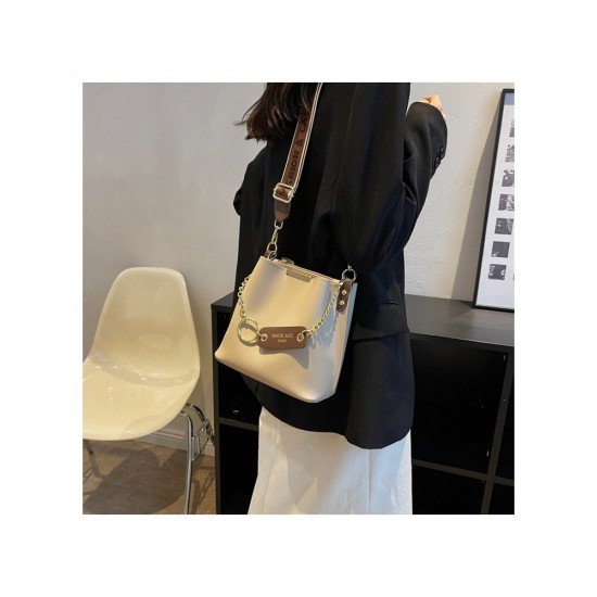 Shopping Street Removable Shoulder Bucket Shoulder Bags