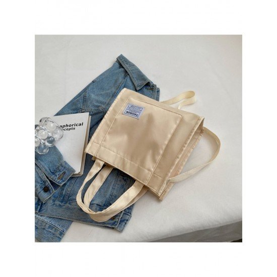 Casual Nylon Patchwork Tote Bags