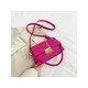  Pure Color Messenger Bag For Women