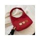  Casual Letter Printing Ladies Underarm Bags