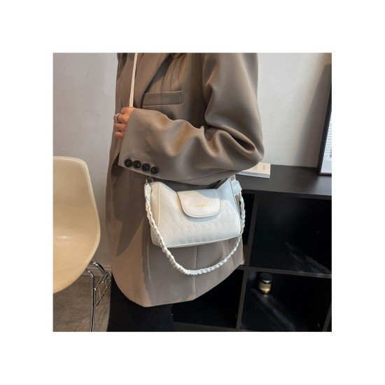 Leisure Chic White Shoulder Bags For Women