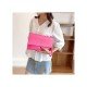 Pure Color Hasp Ladies Clutch Bags