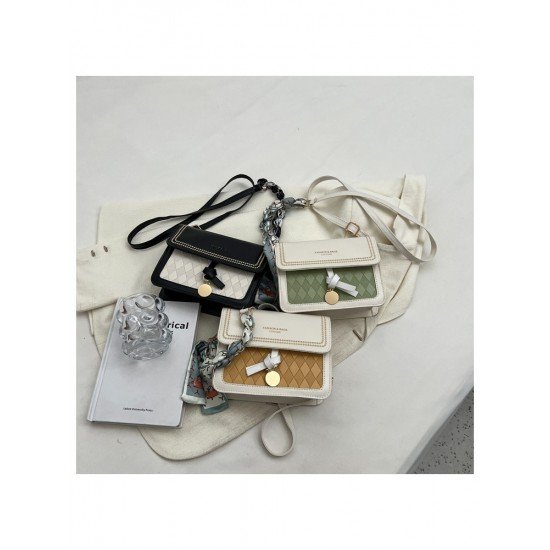 Korean Style Contrast Color Cross Body Shoulder Bags