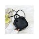  PU Pure Color Shoulder Bag For Women