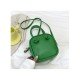  PU Pure Color Shoulder Bag For Women