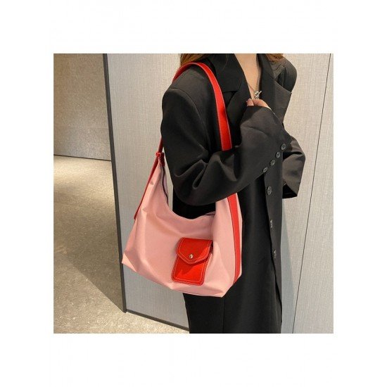 Color Blocking Casual Tote Bags For Women