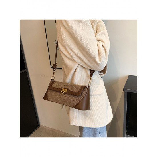  2022 Retro Style Contrast Color Women's Bag