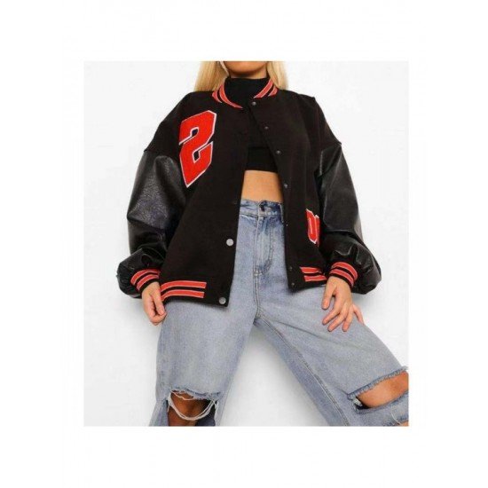  Street Wear Embroidery Patchwork Baseball Jackets