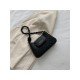 Grid Black Ladies Shoulder Bags