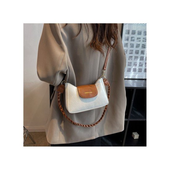 Leisure Chic White Shoulder Bags For Women